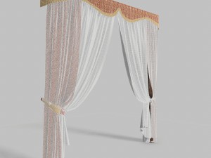 curtains 3 3D Модель