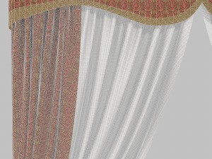 curtains 3 3D Модель