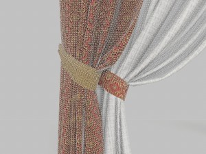 curtains 3 3D Модель