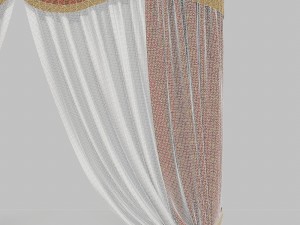 curtains 3 3D Модель