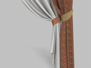 curtains 3 3D Модель