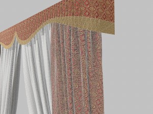 curtains 3 3D Модель