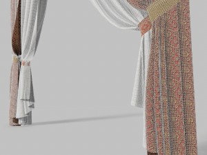 curtains 3 3D Модель