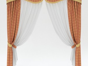 curtains 3 3D Модель