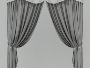 curtains 3 3D Модель