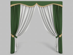 curtains 4 3D Model