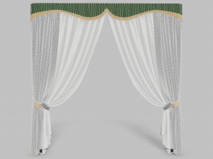 curtains 4 3D Model