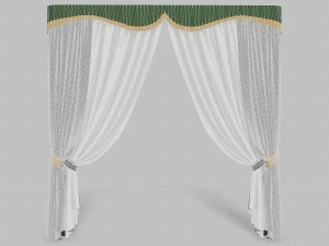 curtains 4 3D Model