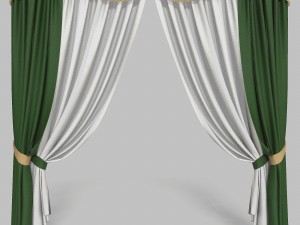 curtains 4 3D Model