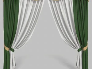 curtains 4 3D Model