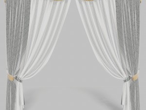curtains 4 3D Model
