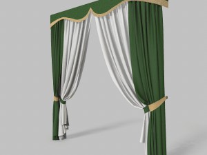 curtains 4 3D Model