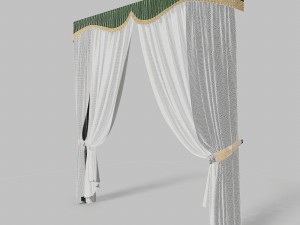 curtains 4 3D Model