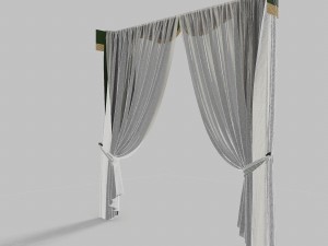 curtains 4 3D Model