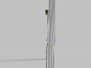 curtains 4 3D Model