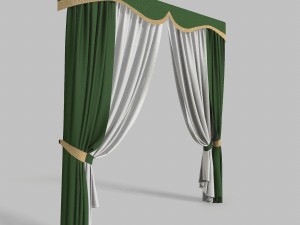 curtains 4 3D Model