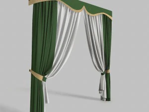 curtains 4 3D Model