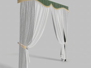 curtains 4 3D Model