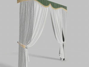 curtains 4 3D Model