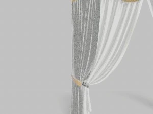 curtains 4 3D Model