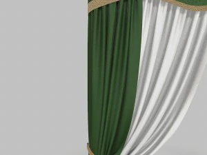 curtains 4 3D Model