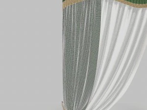 curtains 4 3D Model