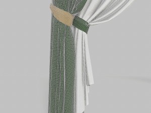 curtains 4 3D Model