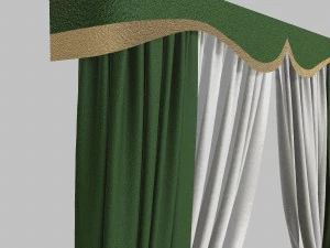 curtains 4 3D Model