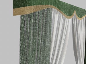 curtains 4 3D Model