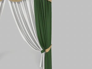 curtains 4 3D Model