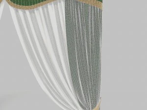 curtains 4 3D Model