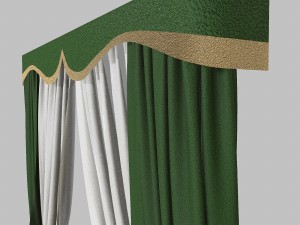 curtains 4 3D Model