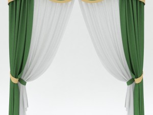 curtains 4 3D Model