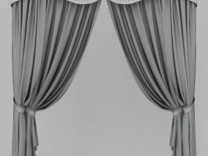 curtains 4 3D Model