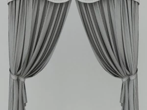 curtains 4 3D Model
