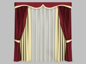 curtains 5 3D Model