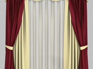 curtains 5 3D Модель