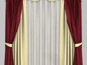 पर्दे 5 3D मॉडल