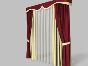 curtains 5 3D Модель