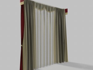 curtains 5 3D Модель