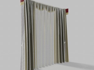curtains 5 3D Модель