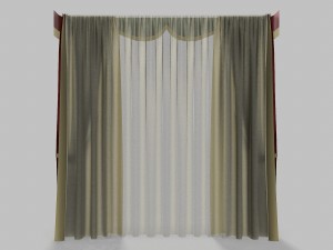 curtains 5 3D Модель