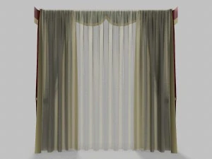 पर्दे 5 3D मॉडल