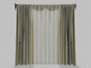 पर्दे 5 3D मॉडल