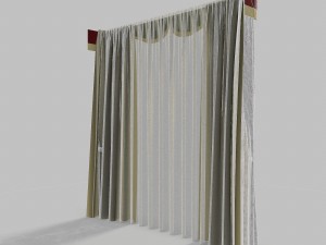 curtains 5 3D Модель