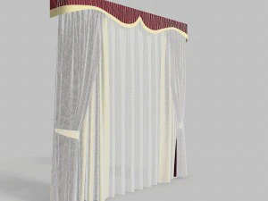 पर्दे 5 3D मॉडल