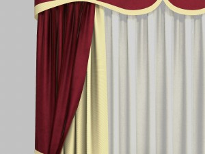 curtains 5 3D Модель