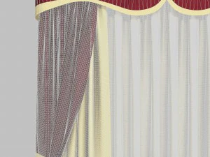 पर्दे 5 3D मॉडल