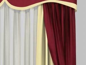 curtains 5 3D Модель
