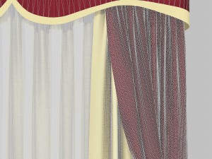 curtains 5 3D Модель